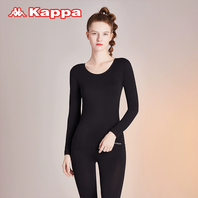 Kappa 秋冬女士隐形肌底衣秋衣秋裤保暖套装 3色 49.9元包邮 值值值-买手聚集的地方