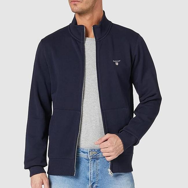 Gant 甘特  男士全拉链开衫2048004 450元包邮 值值值-买手聚集的地方