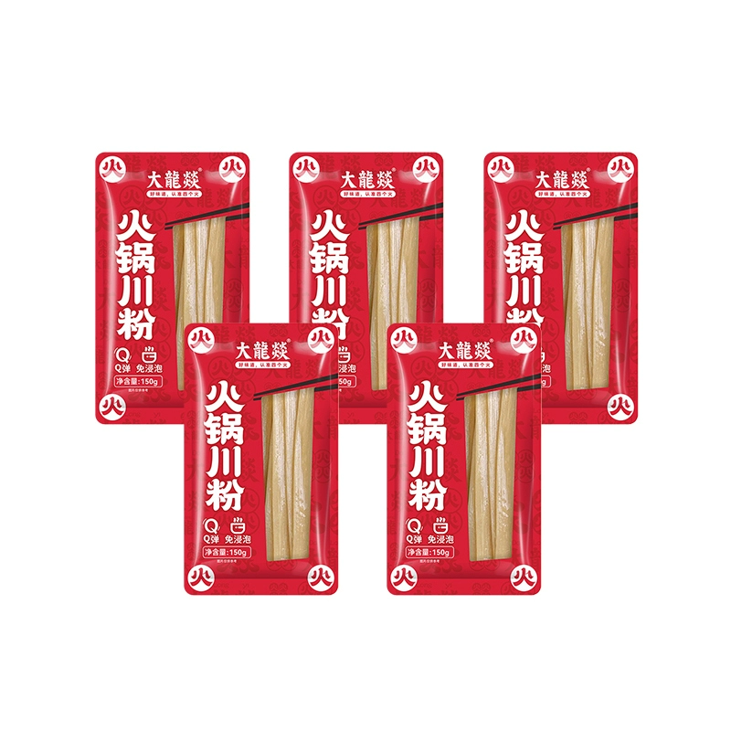 大龙燚 火锅流汁川粉免泡苕粉 150g*5袋 12.9元包邮 值值值-买手聚集的地方