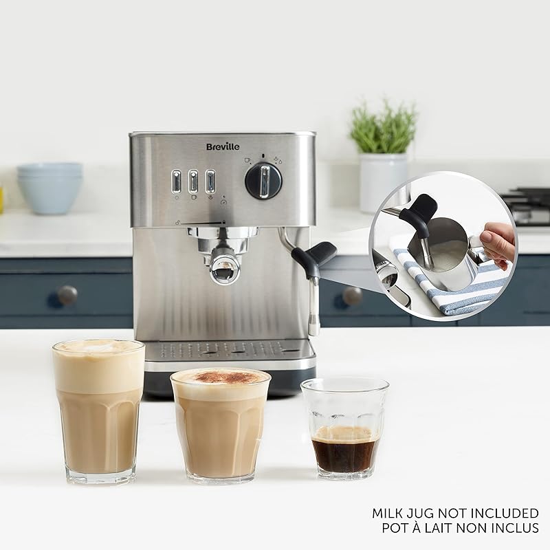 Breville 铂富 Bijou VCF149X 全自动咖啡机 新低923.37元 值值值-买手聚集的地方