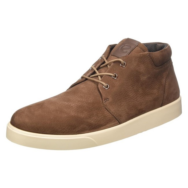 ECCO 爱步 Street Lite街头轻巧 男士真皮休闲短靴521344 520.35元 值值值-买手聚集的地方