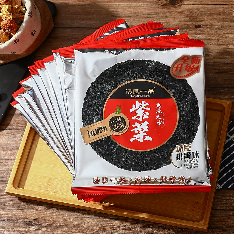 汤臣一品 干坛紫菜特级干货 15g*5包 12.9元包邮 值值值-买手聚集的地方