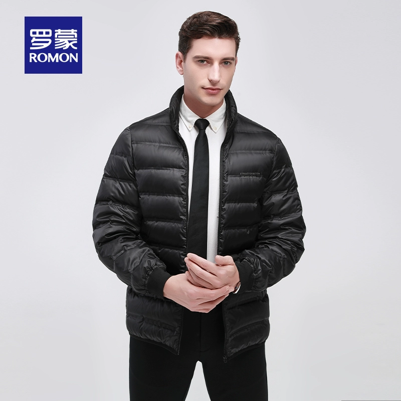 一衣多穿，Romon 罗蒙 2023冬新男士可拆鹅绒内胆连帽羽绒服 2色 329元包邮 值值值-买手聚集的地方