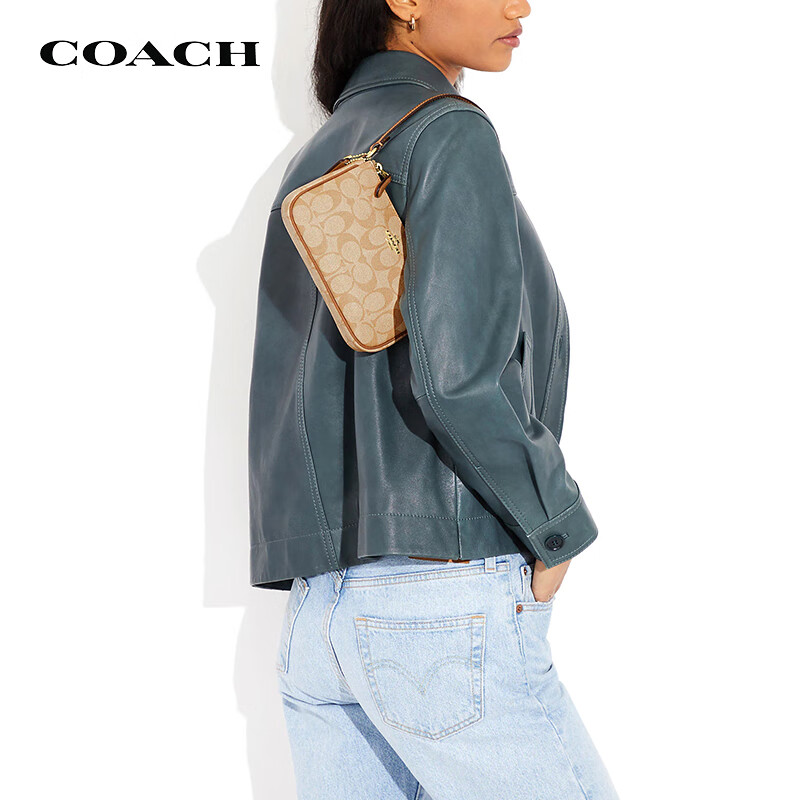 降120元，Coach 蔻驰  Nolita19 女士老花腋下包手拿包 C3308 多色 新低622.99元 值值值-买手聚集的地方