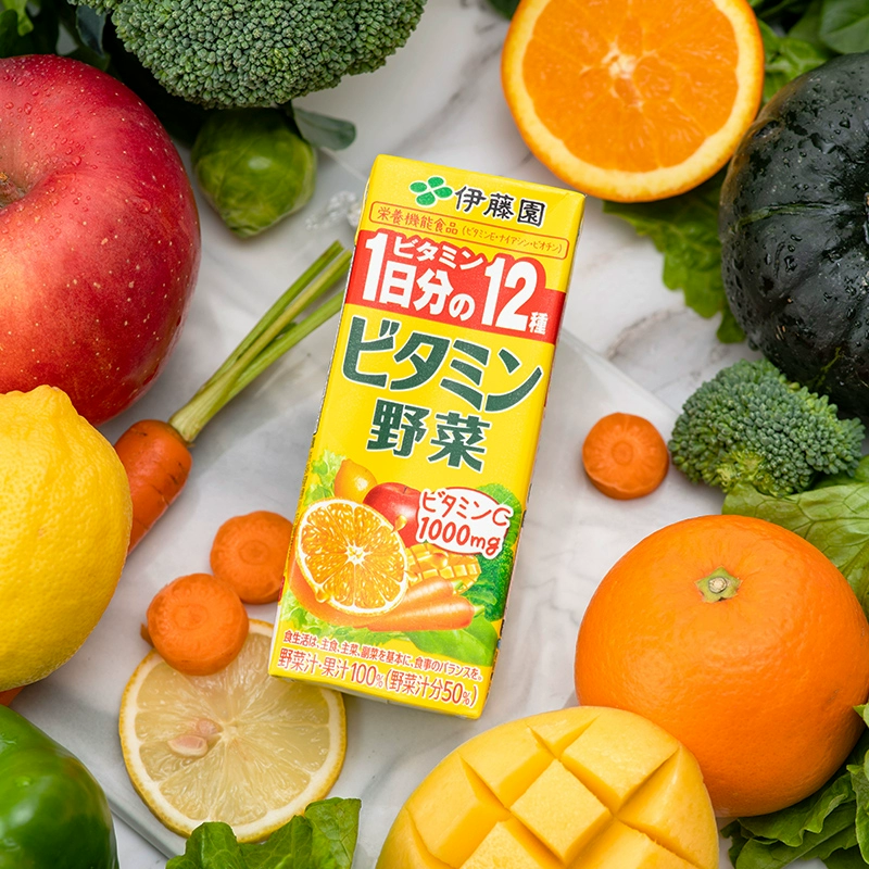 临期特价，ITOEN 伊藤园 0脂低卡维生素果蔬汁 多口味 200mL*12盒*2件 79元包邮（多重优惠） 值值值-买手聚集的地方
