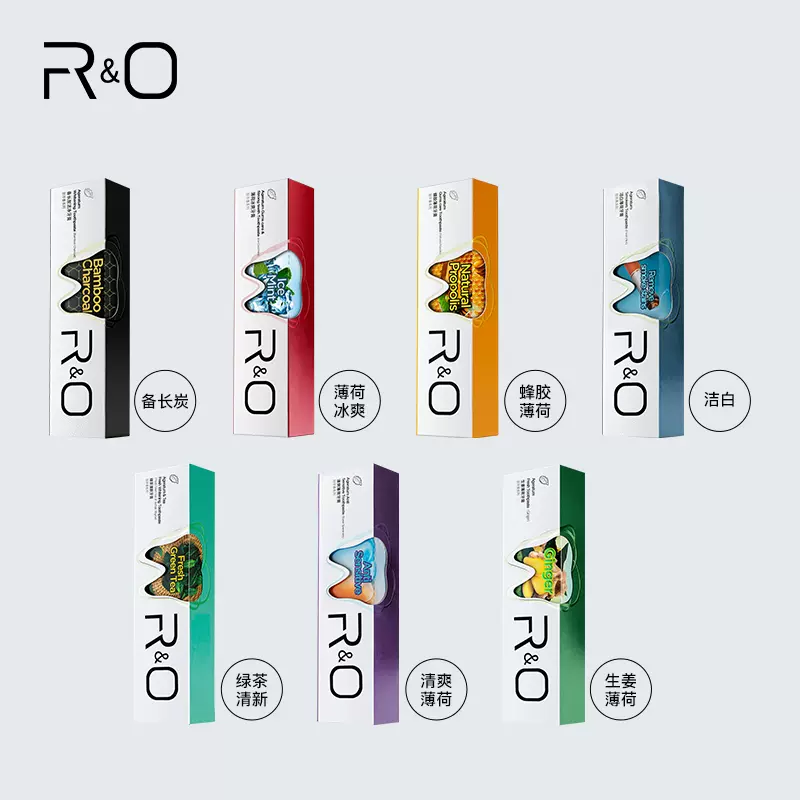 R&O 到手香中文版系列牙膏组合 100g*3支 史低19.7元包邮 值值值-买手聚集的地方