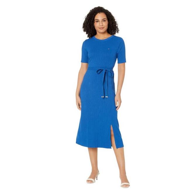Tommy Hilfiger 汤米·希尔费格 女士短袖针织运动连衣裙 J2GD0746 255元 值值值-买手聚集的地方