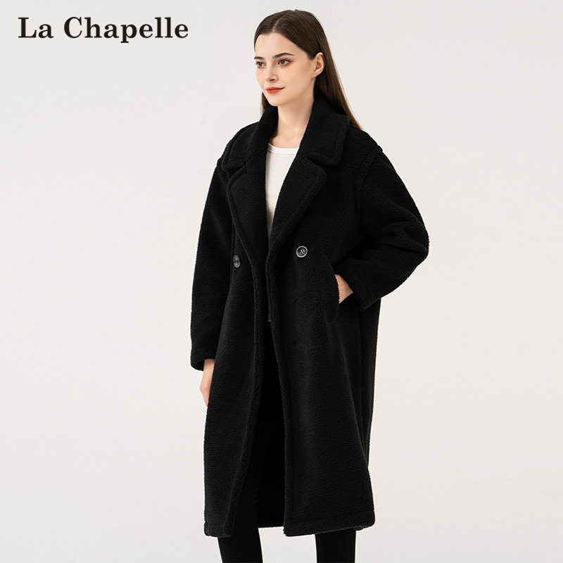 La Chapelle 拉夏贝尔 2023秋冬新款时尚慵懒风保暖显瘦大衣 5色 249元包邮 值值值-买手聚集的地方