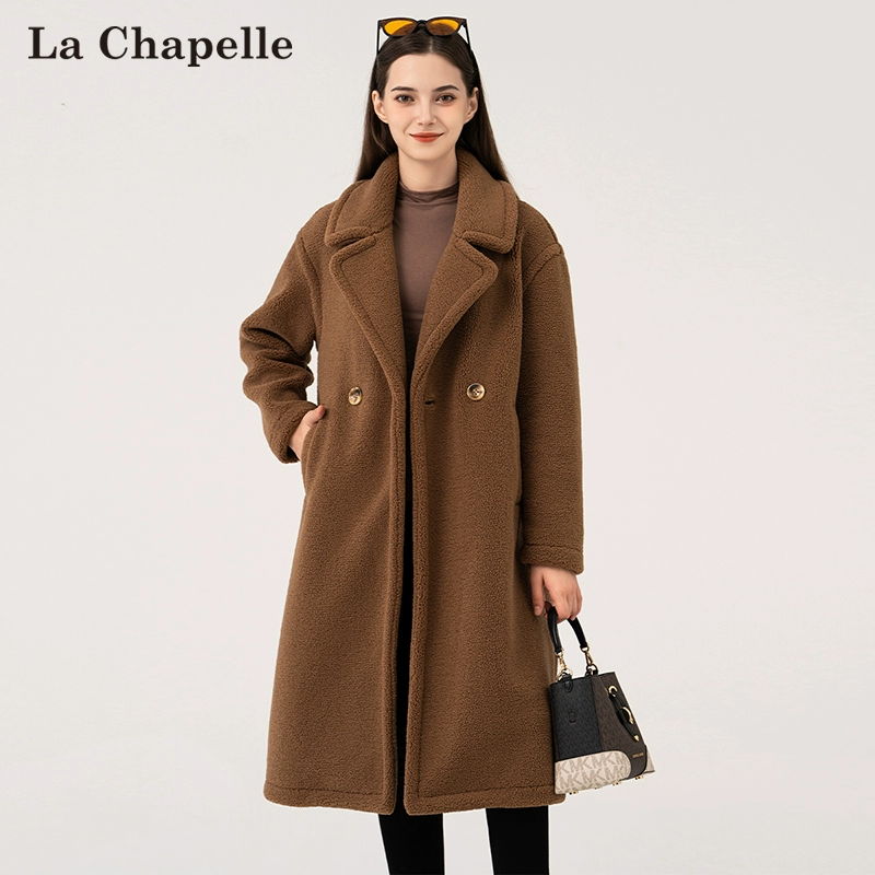 La Chapelle 拉夏贝尔 2023秋冬新款时尚慵懒风保暖显瘦大衣 5色 249元包邮 值值值-买手聚集的地方