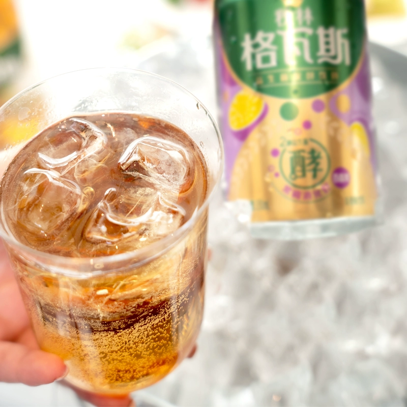 秋林 格瓦斯益生菌发酵饮料 百香果口味 330ml*6罐 19.29元包邮 值值值-买手聚集的地方