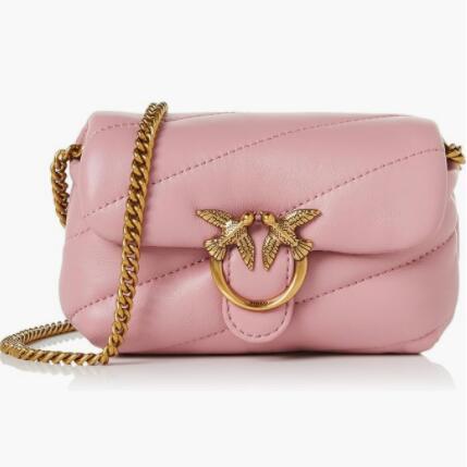 PINKO 品高 PUFF 女士迷你羊皮斜挎包 100041_A0F2  3色 685.99元 值值值-买手聚集的地方