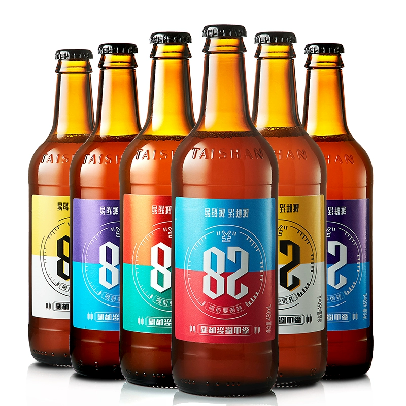 短保新鲜，泰山原浆啤酒 28天精酿啤酒9度 450mL*6瓶 45元包邮 值值值-买手聚集的地方