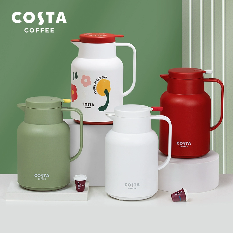 COSTA 咖世家 红胆保温壶 1.45L 5色 98元包邮 值值值-买手聚集的地方