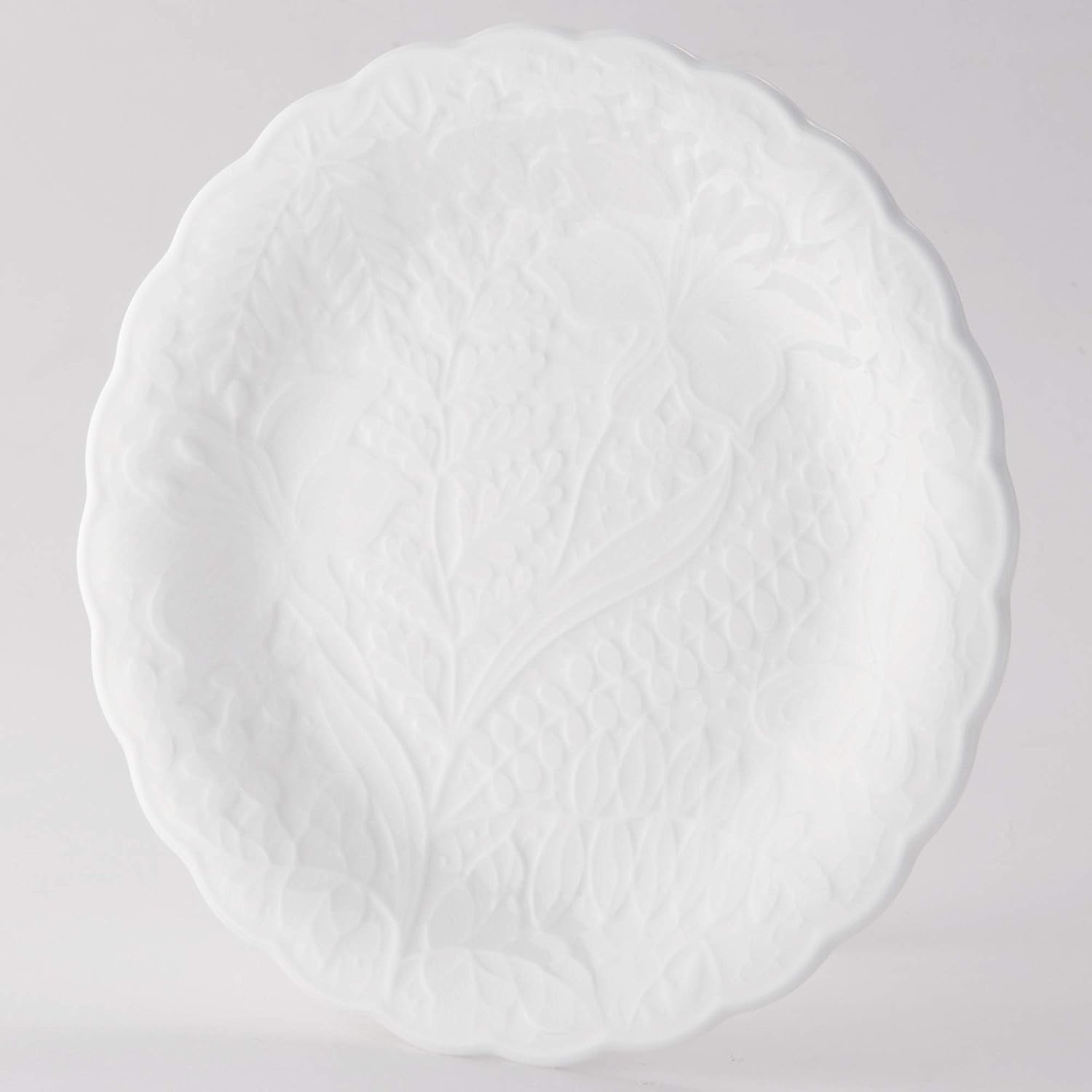 NARUMI 鸣海 Honiton Lace系列 蕾丝骨瓷餐盘组合 17cm*5个装 174元 值值值-买手聚集的地方