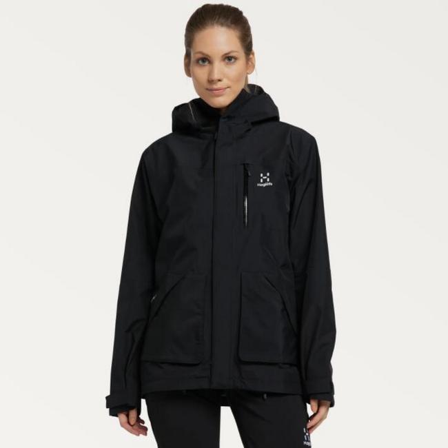 XS码，Haglofs 火柴棍 Vide 女士GTX防水防风冲锋衣604665 1027.55元 值值值-买手聚集的地方