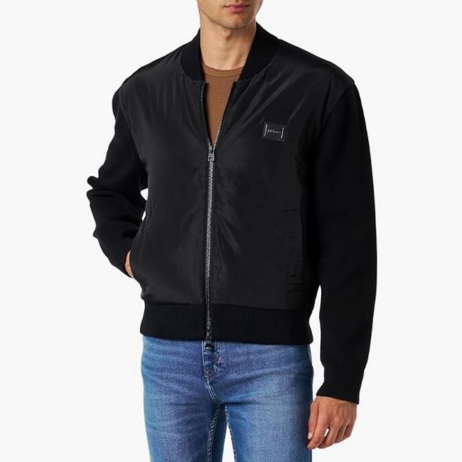 HUGO Hugo Boss 雨果·博斯 Sombo 男士飞行员夹克外套50492821 933元 值值值-买手聚集的地方