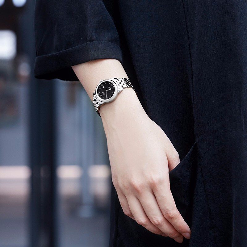 Tissot 天梭 Le Locle 力洛克系列 女士钢带自动机械腕表 T006.207.11.058.00 1667.79元 值值值-买手聚集的地方