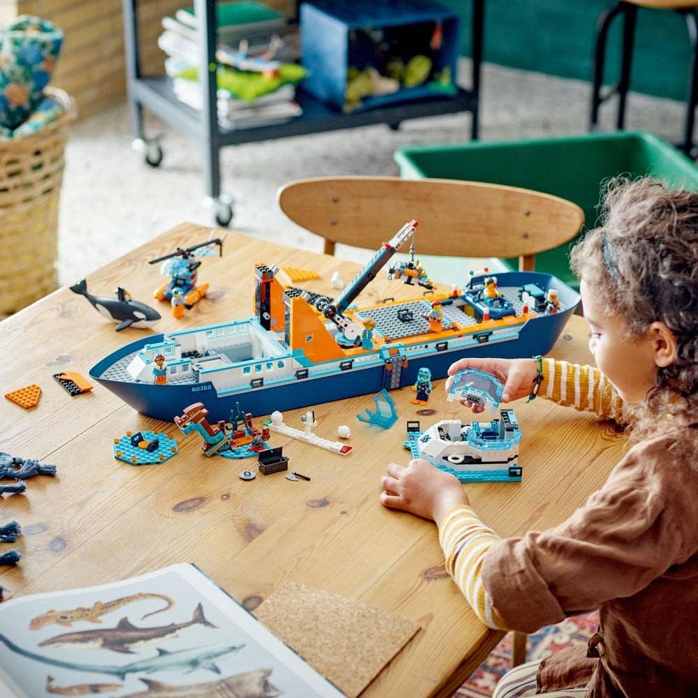 LEGO 乐高 60368 极地巨轮 益智拼装积木玩具 新低713.35元 值值值-买手聚集的地方