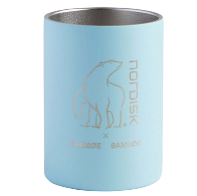 Samsøe联名款，NORDISK 大白熊 双层不锈钢水杯 300mL 史低149元起 值值值-买手聚集的地方
