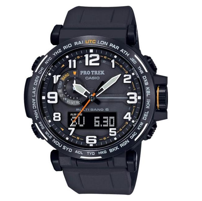 CASIO 卡西欧 PROTREK系列 男士太阳能电波腕表 PRW-6600Y-1A9CR 1553元 值值值-买手聚集的地方