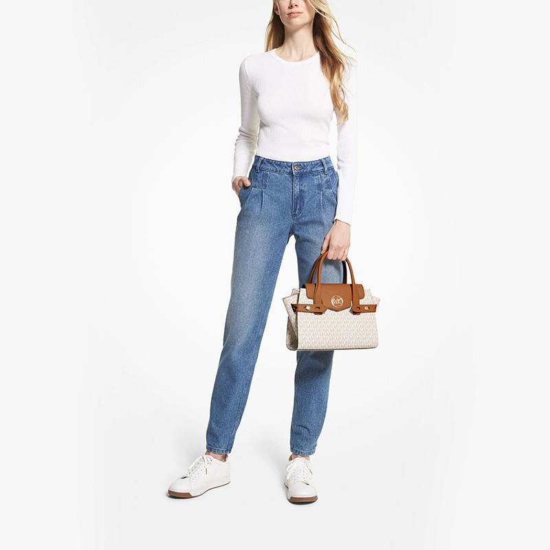 Michael Kors 迈克·科尔斯 Carmen 中号皮质翻盖翅膀包手提包 35S2GNMS8L 982.42元 值值值-买手聚集的地方