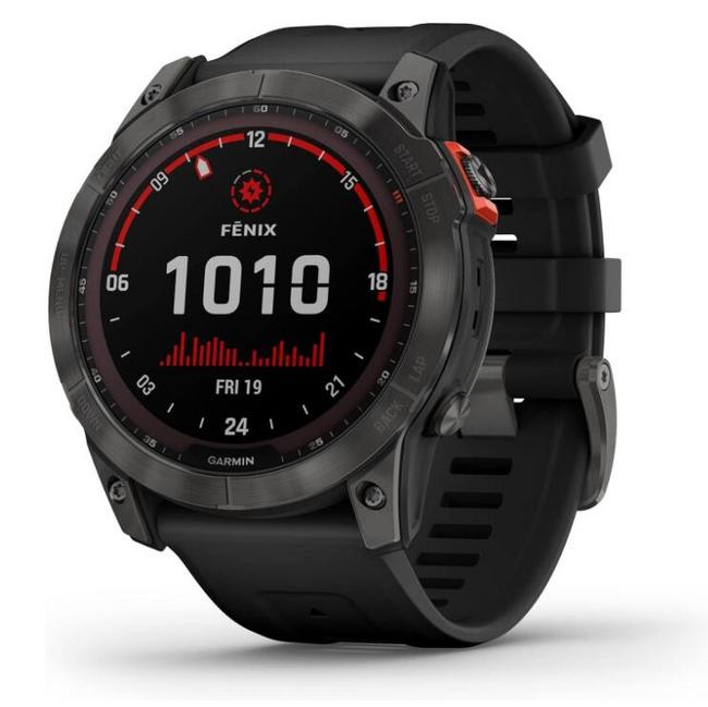 Garmin 佳明 fēnix 7X 太阳能多功能智能手表 石墨灰精英版 新低3499元（国行5880元） 值值值-买手聚集的地方