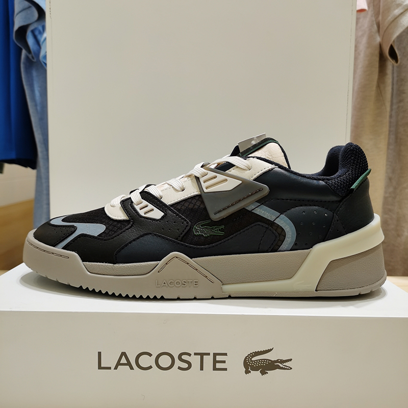 LACOSTE 法国鳄鱼 23年新款男士低帮系带休闲运动鞋 45SMA0034 453.2 值值值-买手聚集的地方