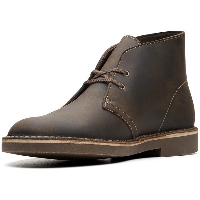 新低！亚马逊销冠！Clarks 其乐 Bushacre 2 男士沙漠靴 蜜蜡色 9码wide 263元 值值值-买手聚集的地方
