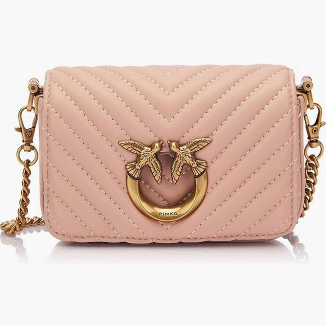 PINKO 品高 2023新品 CLICK迷你绗缝飞鸟包 100069_A0GK 3色 850.85元（天猫旗舰店2026元） 值值值-买手聚集的地方