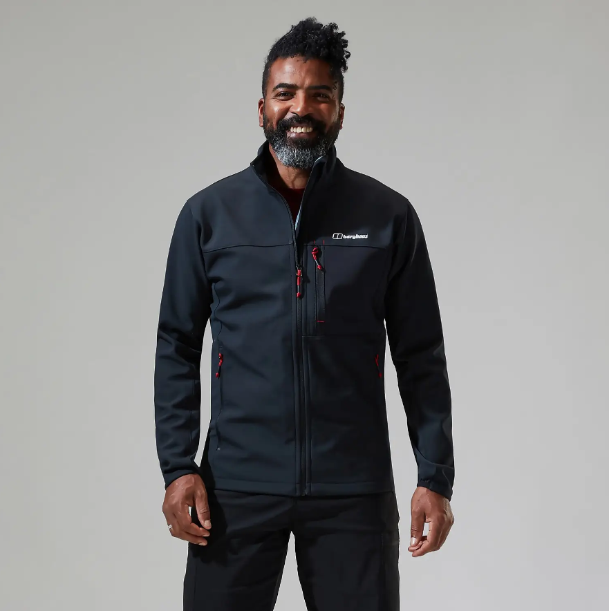 英国硬核户外品牌 Berghaus Ghlas 2.0 男士防风软壳夹克新低459.15元（官网£120） 直降￥185！ 值值值-买手聚集的地方
