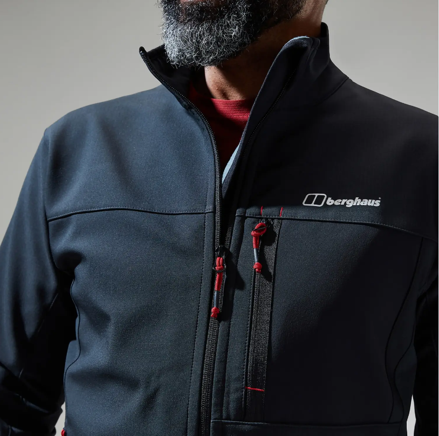 英国硬核户外品牌 Berghaus Ghlas 2.0 男士防风软壳夹克新低459.15元（官网£120） 直降￥185！ 值值值-买手聚集的地方