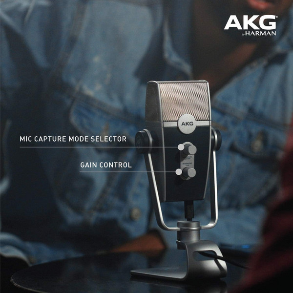 AKG 爱科技 Lyra莱拉 录音棚级专业USB电容麦克风 新低550.34元（天猫专卖店1671元） 值值值-买手聚集的地方