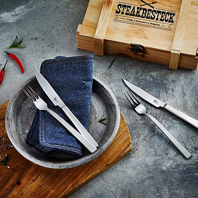 ZWILLING 双立人 Roseland 牛排餐具套装 30件 适用于6人 史低318元（国内8件套198元） 值值值-买手聚集的地方