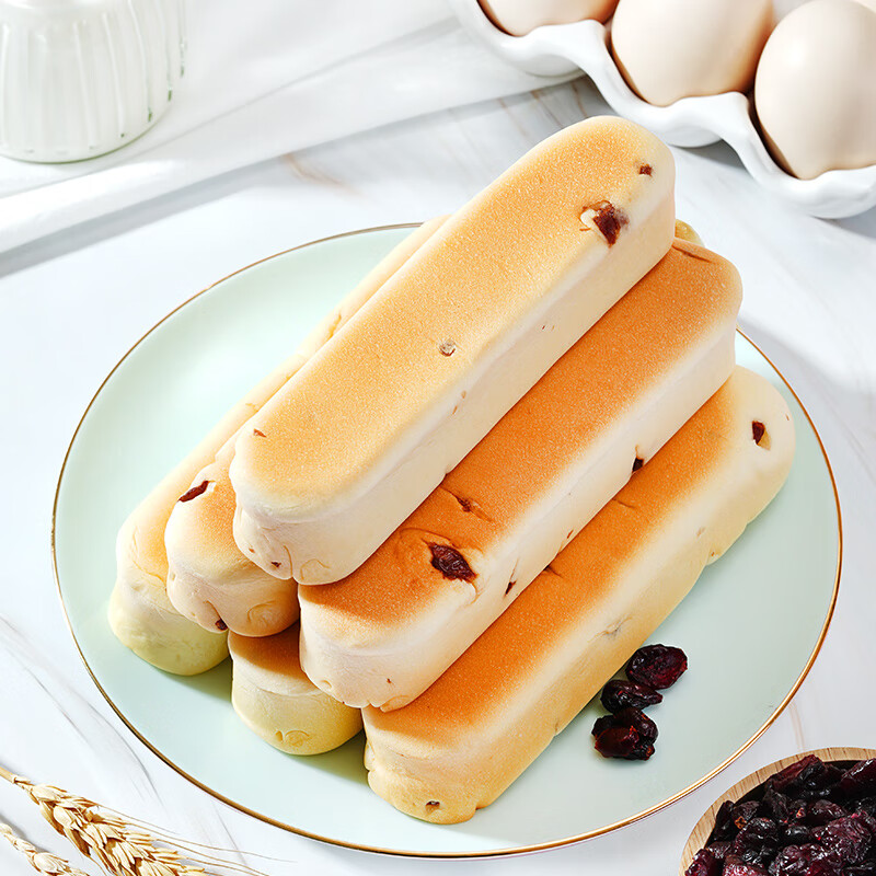 牛乳添加量≥21%，刺猬阿甘 牛乳蛋白棒面包338g*2箱 19.9元包邮 值值值-买手聚集的地方