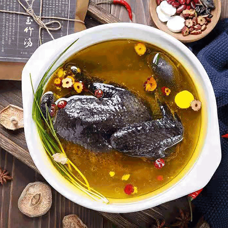 大用 十全白羽乌骨鸡 950g*2只 +滋补调料*1 59.9元包邮 值值值-买手聚集的地方