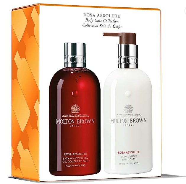 Molton Brown 摩顿布朗 纯正玫瑰沐浴露+身体乳套装 300ml*2瓶 243.56元 值值值-买手聚集的地方