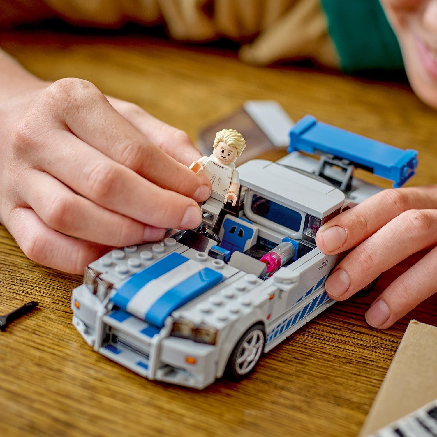 LEGO 乐高 赛车系列 日产Skyline GT-R (R34)  拼装赛车模型玩具 76917 115.4元（天猫旗舰店249元） 值值值-买手聚集的地方
