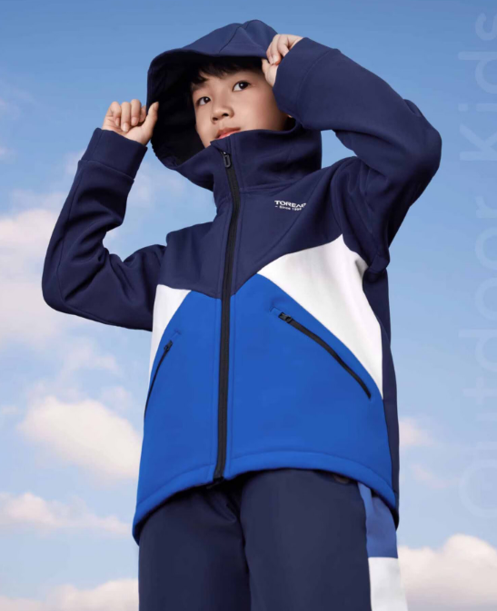 TOREAD 探路者 儿童防风软壳外套 QAEEBL93239 （120-170cm） 114元包邮 值值值-买手聚集的地方