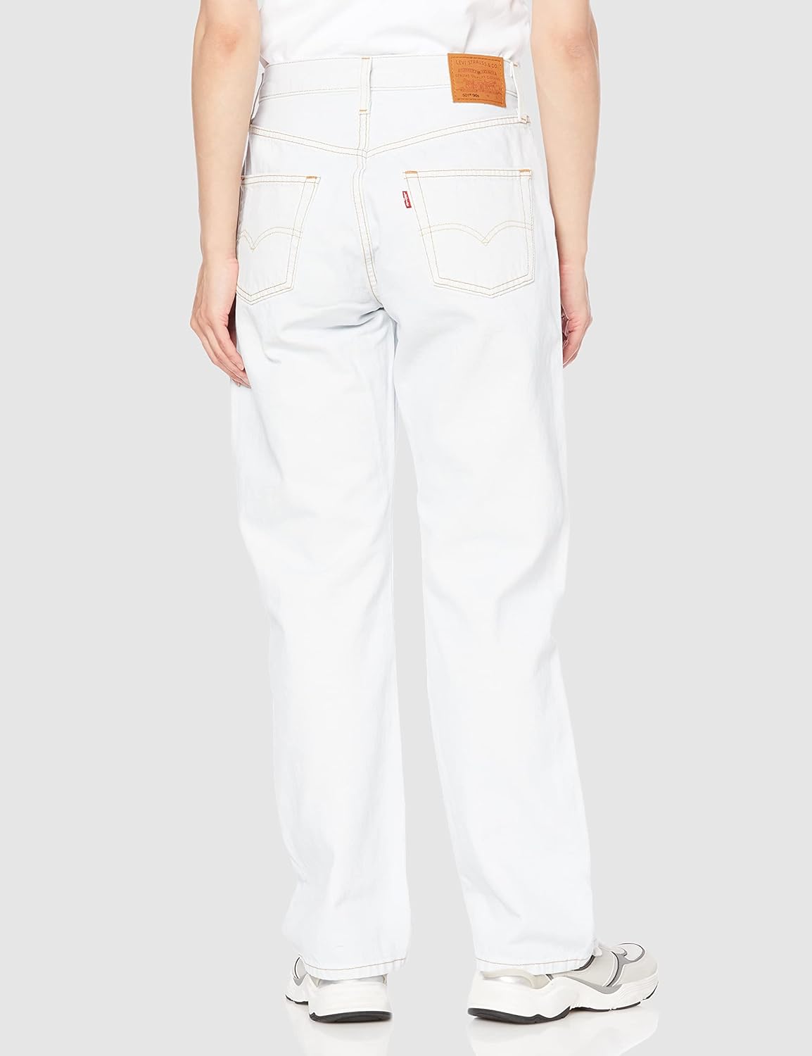 Levi's 李维斯 501系列 90S 女士经典直筒纯棉牛仔裤  A1959-0003 142.41元 值值值-买手聚集的地方