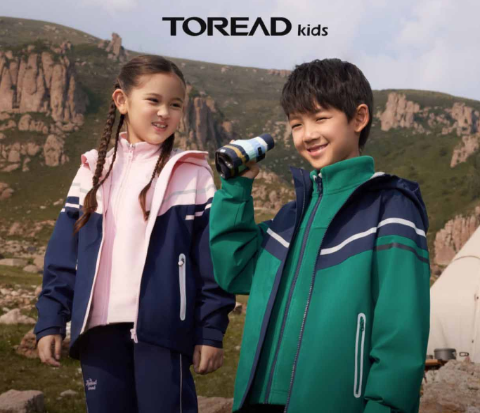 TOREAD 探路者 儿童防风软壳外套 QAEEBL93239 （120-170cm） 114元包邮 值值值-买手聚集的地方