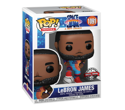 Funko POP 《空中大灌篮：新传奇》 手办公仔 - 勒布朗·詹姆斯 55975 新低44.23元 值值值-买手聚集的地方