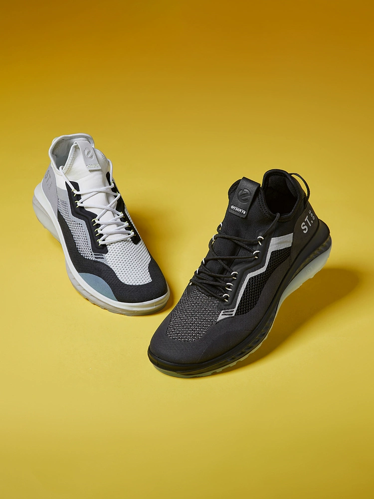 ECCO 爱步 St.360 适动360系列 男士撞色复古运动鞋 821374 576.16元（天猫2199元） 值值值-买手聚集的地方