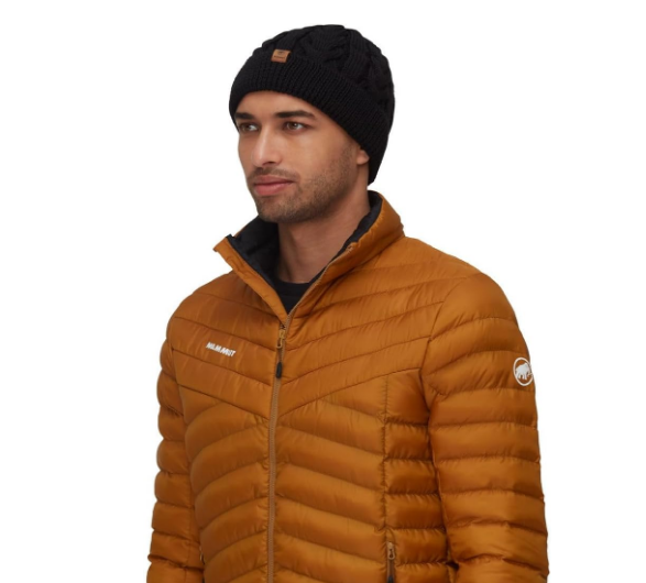 Mammut 猛犸象 Valbella Beanie 羊毛混纺保暖针织帽 1191-01700 199.51元（天猫国际659元） 值值值-买手聚集的地方