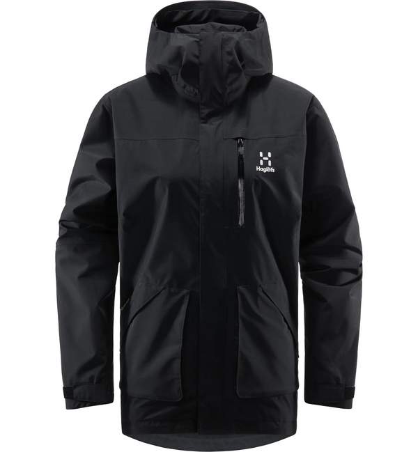 XS码，Haglofs 火柴棍 Vide 女士GTX防水防风冲锋衣604665 新低1000.69元 值值值-买手聚集的地方