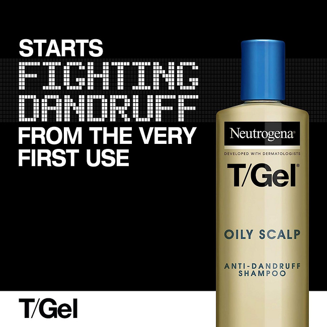 亚马逊销冠！Neutrogena 露得清 T-Gel 控油去屑洗发水250mL 53.55元 值值值-买手聚集的地方