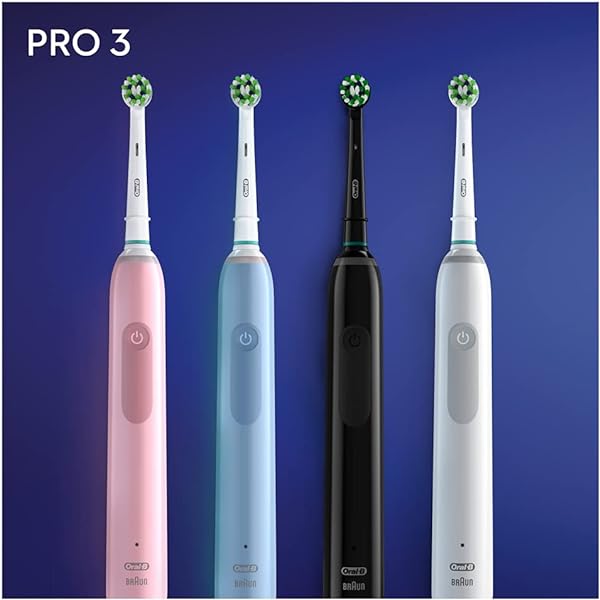Oral-B 欧乐B Pro 3 3900 电动牙刷2支装 带3刷头 新低424.56元 值值值-买手聚集的地方