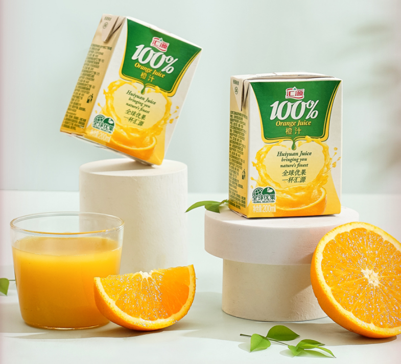 汇源果汁 100%果汁饮料 200mL*12盒 新低25.9元（需领券） 值值值-买手聚集的地方