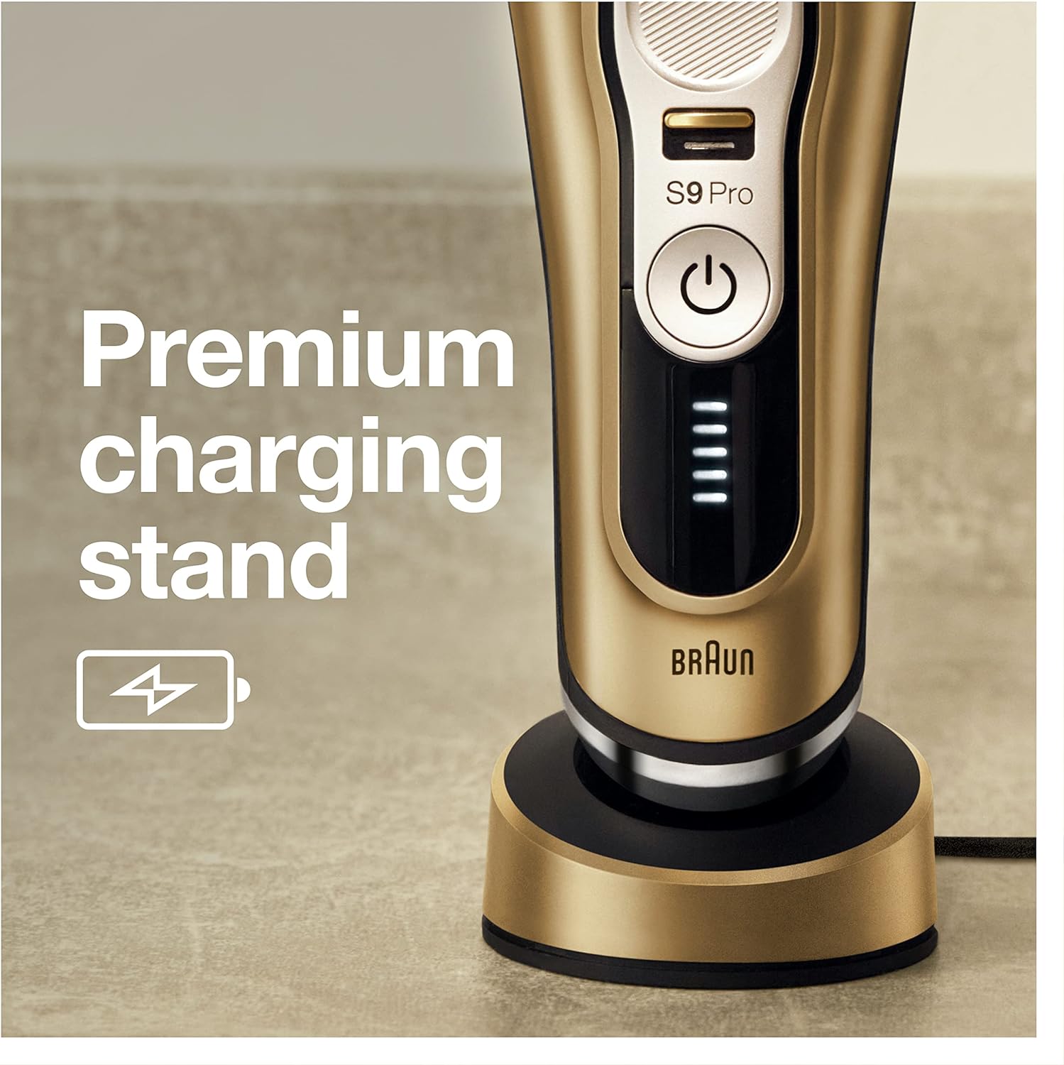 BRAUN 博朗 9系Pro 9419S 智能电动剃须刀（带充电底座+旅行盒） 1796.74元 值值值-买手聚集的地方