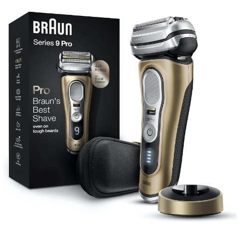 BRAUN 博朗 9系Pro 9419S 智能电动剃须刀（带充电底座+旅行盒） 1796.74元 值值值-买手聚集的地方