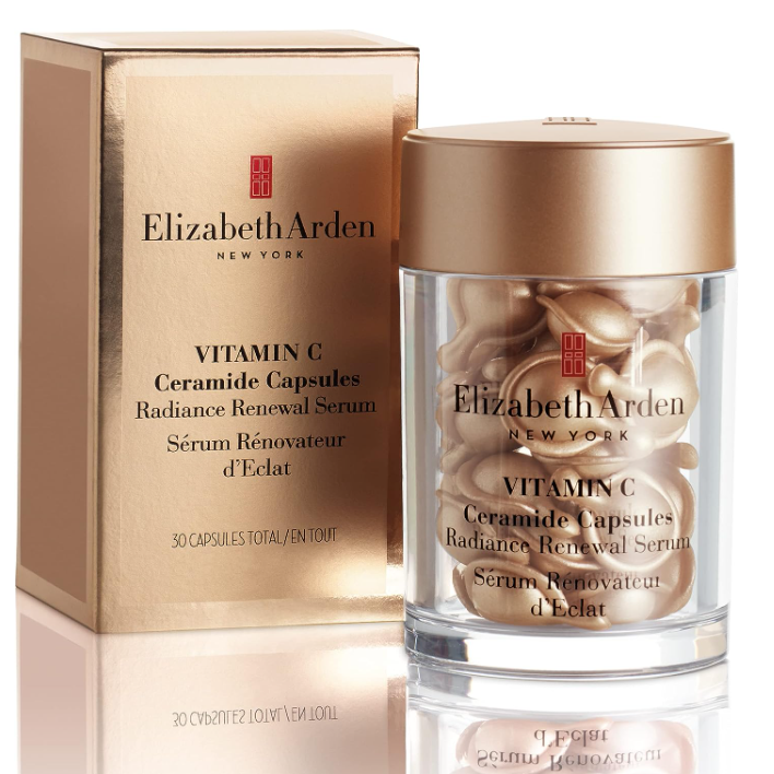Elizabeth Arden 伊丽莎白·雅顿 维C神经酰胺美白精华胶囊 小鲜胶 30粒 168.58元 值值值-买手聚集的地方